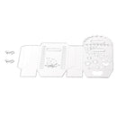 Gift Box Die Cuts DIY Candy Bag Wrapping Package Bags Metal Cutting Dies for Wedding Party Birthday fit fit Paper, Cardstock, Chipboard, Specialty paper and more Materials