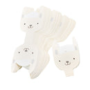 50 Pieces Cartoon Dog Charm Paper Hair Clip Hanging Card Jewelry Display Findings