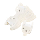 50 Pieces Cartoon Dog Charm Paper Hair Clip Hanging Card Jewelry Display Findings