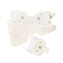50 Pieces Cartoon Dog Charm Paper Hair Clip Hanging Card Jewelry Display Findings