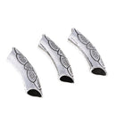 3 Pieces Alloy Vintage Pattern Curved Tube Bead Spacer Bead for Jewelry Making DIY Bracelet Necklace Bangle