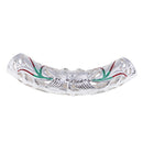 1 Piece Alloy Filigree Hollow Curved Tube Bead Spacer Bead for Jewelry Making DIY Bracelet Necklace Bangle