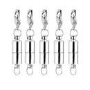 5 Pieces Copper Magnetic Clasps Hook With Lobster Buckles DIY Jewelry Making