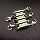 5 Pieces Copper Magnetic Clasps Hook With Lobster Buckles DIY Jewelry Making