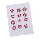 12 Pieces Natural Dried Flowers Verbena for DIY Pendants Handmade Resin Ornament Phone Case Decoration