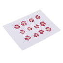 12 Pieces Natural Dried Flowers Verbena for DIY Pendants Handmade Resin Ornament Phone Case Decoration