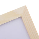 Mini Wooden Framed Double Sided Whiteboard Message Note Sign Memo Blackboard Easel Stand Holder for Display