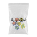 6 Pieces Star Flower Shape Embossing Foam Sponge Brush Seal Paint Brush Kids Painting Tools Graffiti Toys