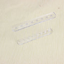 2 Pieces Natural Wood Soap Tray Holder Dish and Clear Acrylic Soap Dish Case Storage Bath Shower Plate Home Bathroom Wash Soap Holder Storage Organizer