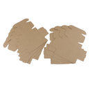 10 Pieces Folding Kraft Paper Box Gift Box Handmade Candle Soap Gift Packaging Box for Soap Making