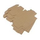 10 Pieces Folding Kraft Paper Box Gift Box Handmade Candle Soap Gift Packaging Box for Soap Making
