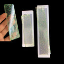 Pack of 2 Resin Mold Silicone DIY Mould for Epoxy Resin Jewelry Bookmarks Craft Making Mould 11 x 3.5 x 0.8 cm & 16 x 3.5 x 0.8 cm