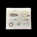 Sea Wind Series Silicone Mold Rudder Silicone Mold Crafts DIY Mould Tools