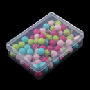 100 Pieces Multi-color ?Round Headed 10 mm Map Push Pins Tacks Home Office Drawing Cork Notice Board