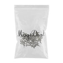50 Piece Silver Mini Alloy Hollow Cheerleaders Shape Charms Pendants DIY Jewelry Making Findings