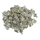 100 Pieces Antique Silver Shell Shape Charms Pendants Findings Jewelry Making Accessories