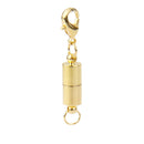 5 Pieces Cylinder Shape Magnetic Clasps with Lobster Clasp Connector Jewelry Making Findings 5.5mm