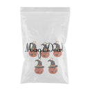 5pcs Halloween Pumpkin Hat Embellishments for Hair Ornament Buttons Crafts