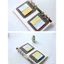 2 Pieces /lots 3 Holes Diy Planner Diary Scrapbooking Stickers In Notebook Bookmark Sticky Notes Stationery Office Supplies