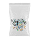 20 Pieces CAT Style CARTOON DESIGN Half Round Glass Cabochons 12mm Jewelry Making Flatback Kids Crafts Accessory