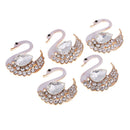 Wholesale Craft Multicolor Embellishment with Rhinestone 3x Elliptic Buttons