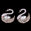 Wholesale Craft Multicolor Embellishment with Rhinestone 3x Elliptic Buttons