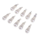 10 Pieces Water Droplet Pearl Pendants DIY Hair Accessories Jewelry Findings