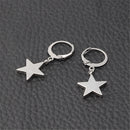 1 Pair Five-Pointed Star Ear Drops Earring Jewelry Findings For Handcrafts