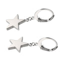1 Pair Five-Pointed Star Ear Drops Earring Jewelry Findings For Handcrafts