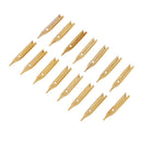 Fountain Pens Gold Pen Tips 0.5 Mm Replacement Nibs Pack of 15 Pcs