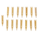 Fountain Pens Gold Pen Tips 0.5 Mm Replacement Nibs Pack of 15 Pcs