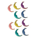 10 Pieces Moon Shaped Earrings Hair Crafts For Jewelry Making Accessories