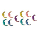 10 Pieces Moon Shaped Earrings Hair Crafts For Jewelry Making Accessories