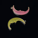 10 Pieces Moon Shaped Earrings Hair Crafts For Jewelry Making Accessories