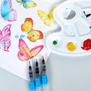 6 Pcs /Set Paint Brush Set Watercolor Brush Pen Artist Brushes for Painting Art Supplies Education and Crafts