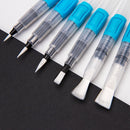 6 Pcs /Set Paint Brush Set Watercolor Brush Pen Artist Brushes for Painting Art Supplies Education and Crafts