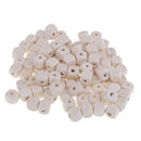 200 Pieces DIY Square Cube Wooden Beads 10mm Loose Spacer Charms Natural Wood Bead Kids DIY Wood Beads for Jewelry Making Crafts