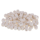 200 Pieces DIY Square Cube Wooden Beads 10mm Loose Spacer Charms Natural Wood Bead Kids DIY Wood Beads for Jewelry Making Crafts