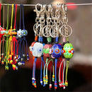 50 Sets Silver Plated Metal Swivel Lobster Clasps Lanyard Snap Hook Lobster Clasp Clip with Key Rings Jewelry Findings Clasps for DIY Key Rings Crafts