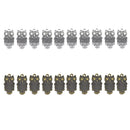20 Piece Mixed Alloy Owl Shape Charms Pendants Jewelry Making Findings for DIY Bracelet Necklace Earrings