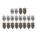 20 Piece Mixed Alloy Owl Shape Charms Pendants Jewelry Making Findings for DIY Bracelet Necklace Earrings