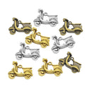 9 Piece Mixed Alloy Motorbike Shape Charms Pendants Jewelry Making Findings for DIY Bracelet Necklace Earrings