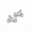 9 Piece Mixed Alloy Motorbike Shape Charms Pendants Jewelry Making Findings for DIY Bracelet Necklace Earrings