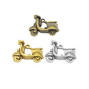 9 Piece Mixed Alloy Motorbike Shape Charms Pendants Jewelry Making Findings for DIY Bracelet Necklace Earrings