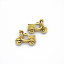 9 Piece Mixed Alloy Motorbike Shape Charms Pendants Jewelry Making Findings for DIY Bracelet Necklace Earrings