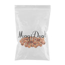 50 Pieces 11mm Acrylic Round Basketball Beads Large hole Spacer Beads fit European Charms Bracelet Necklace Jewelry Making