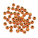50 Pieces 11mm Acrylic Round Basketball Beads Large hole Spacer Beads fit European Charms Bracelet Necklace Jewelry Making