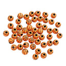 50 Pieces 11mm Acrylic Round Basketball Beads Large hole Spacer Beads fit European Charms Bracelet Necklace Jewelry Making