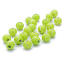 50 Piece Tennis Round Acrylic Loose Spacer Large Hole Beads Accessories Findings for Jewelry Making Crafts 11mm