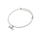 6 Pieces Brass Sliver Plated Adjustable Wire Bracelets Blanks, Expandable Wiring Bangle Bracelet DIY Craft